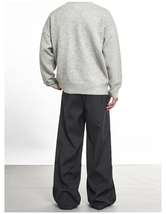 F3F Select Riveted Two Tuck Baggy Suit Pants | Face 3 Face