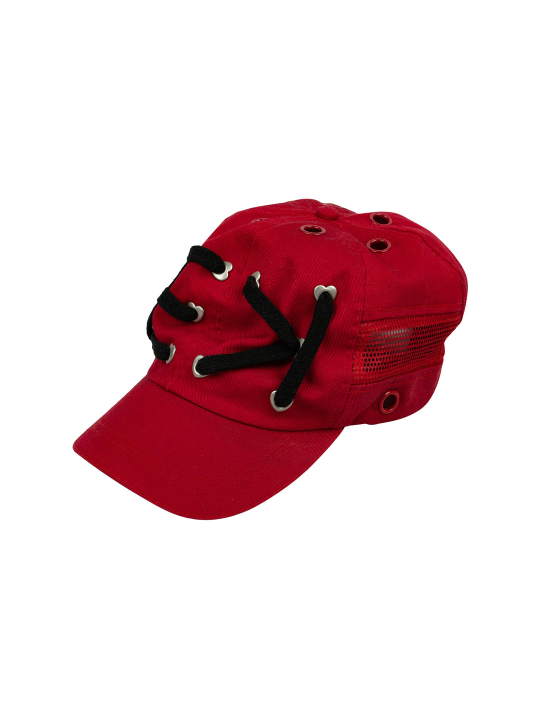 EVILKNIGHT(EK) Peach Heart Buckle String Logo Cap