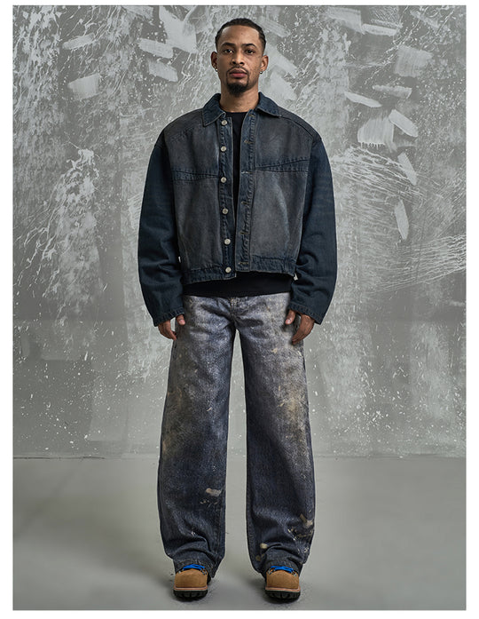 F3F Select 3D Graffiti Digital Print Washed Jeans | Face 3 Face