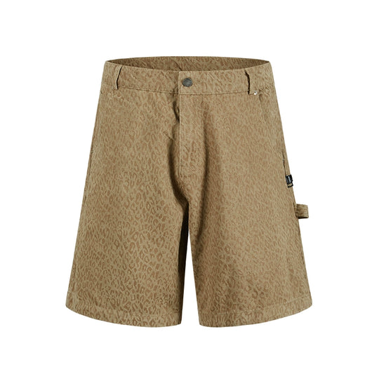 Remedy Leopard Work Painter Shorts | Face 3 Face