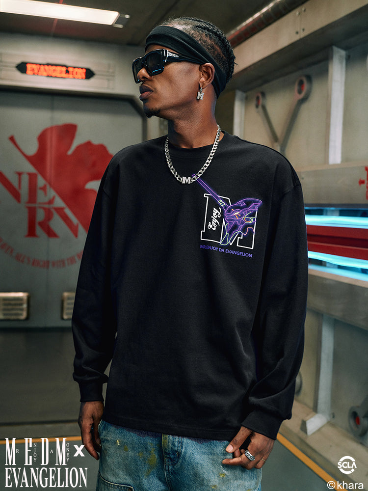 MEDM x EVA Basic Logo Long Sleeve Tee | Face 3 Face