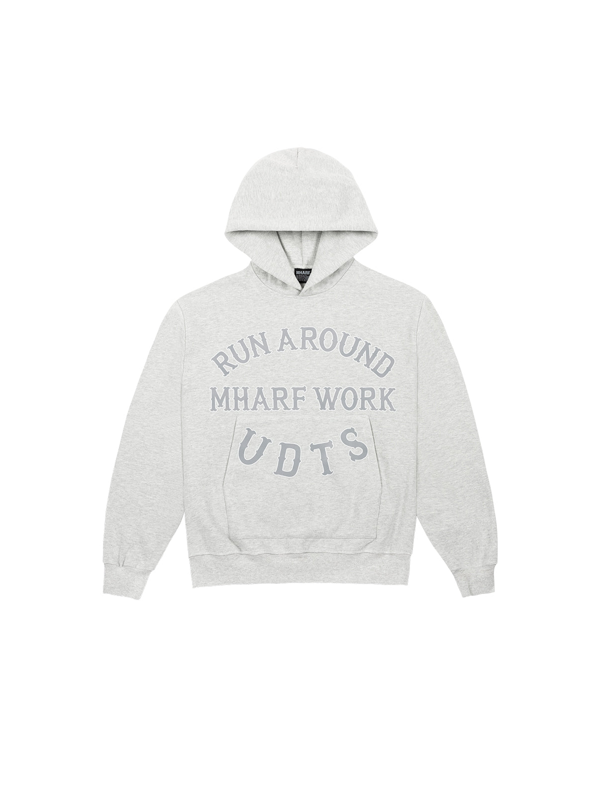 MHARF Printed Patchwork Hoodie | Face 3 Face