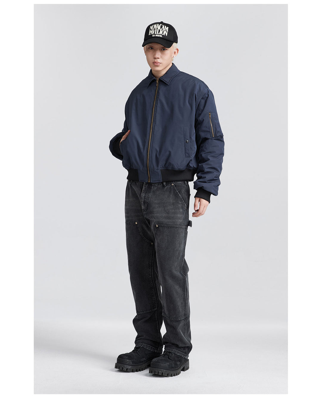 NOVACAM Boxy MA-1 Bomber Jacket | Face 3 Face