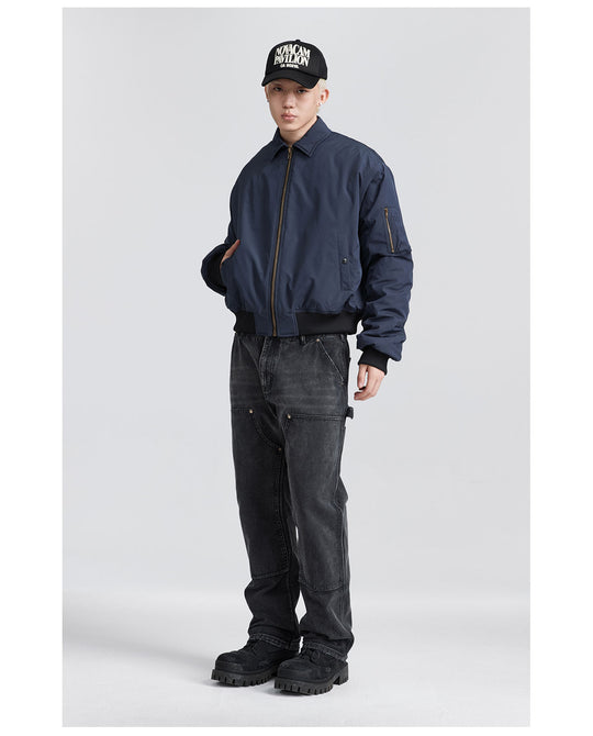 NOVACAM Boxy MA-1 Bomber Jacket | Face 3 Face