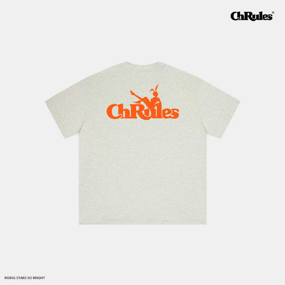 Cashrules / CHRULES Rabbit Girl Basic Logo Tee | Face 3 Face