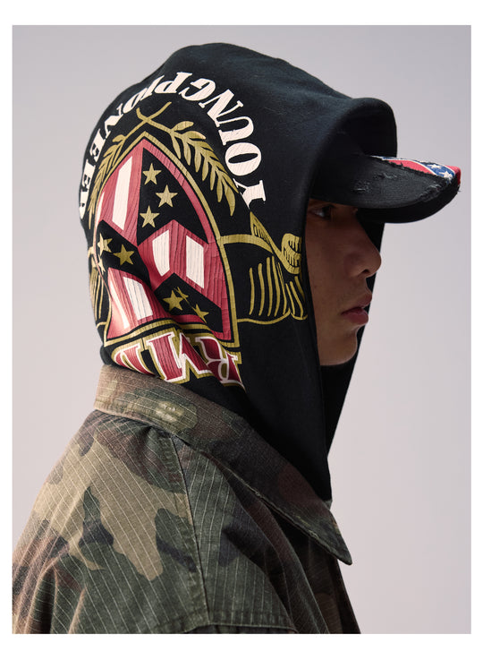 Remedy Camouflage Hooded Military BDU Jacket | Face 3 Face