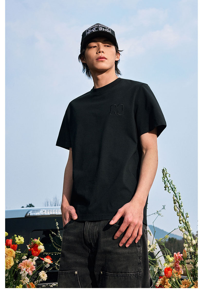 MEDM Cool Touch Sorona Small Logo Tee | Face 3 Face