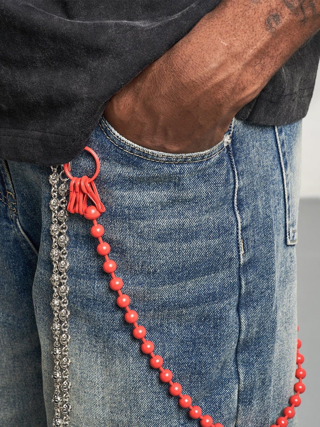 F3F Select Vintage Blue Gradient Washed Jeans | Face 3 Face