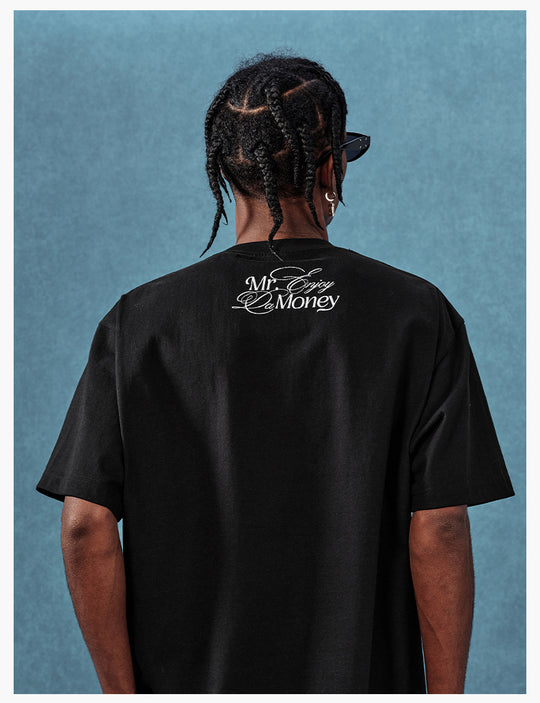 MEDM Rhinestone Star Logo Graphic Tee | Face 3 Face