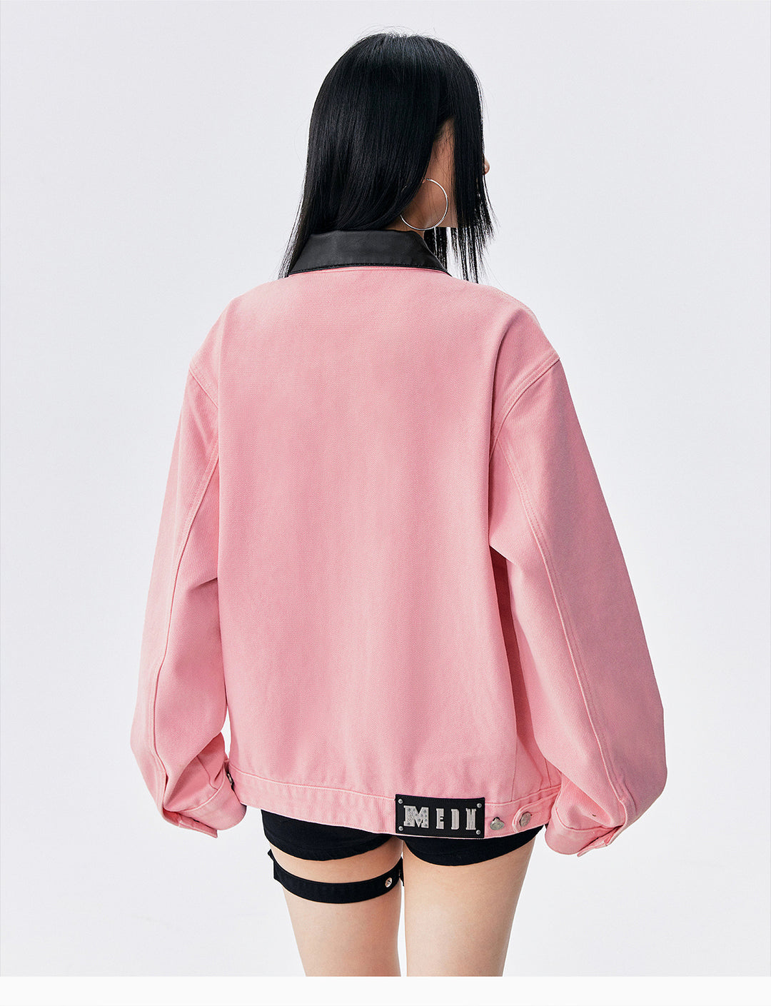 MEDM Turquoise Metal Patch Detroit Jacket | Face 3 Face