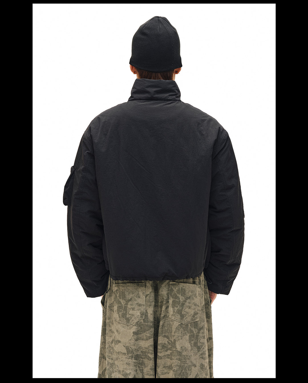 NOVACAM Windproof Puffer Short Jacket | Face 3 Face