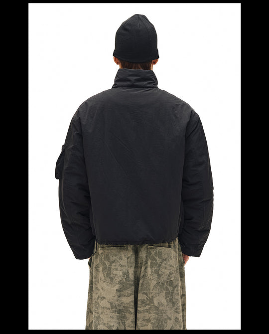 NOVACAM Windproof Puffer Short Jacket | Face 3 Face