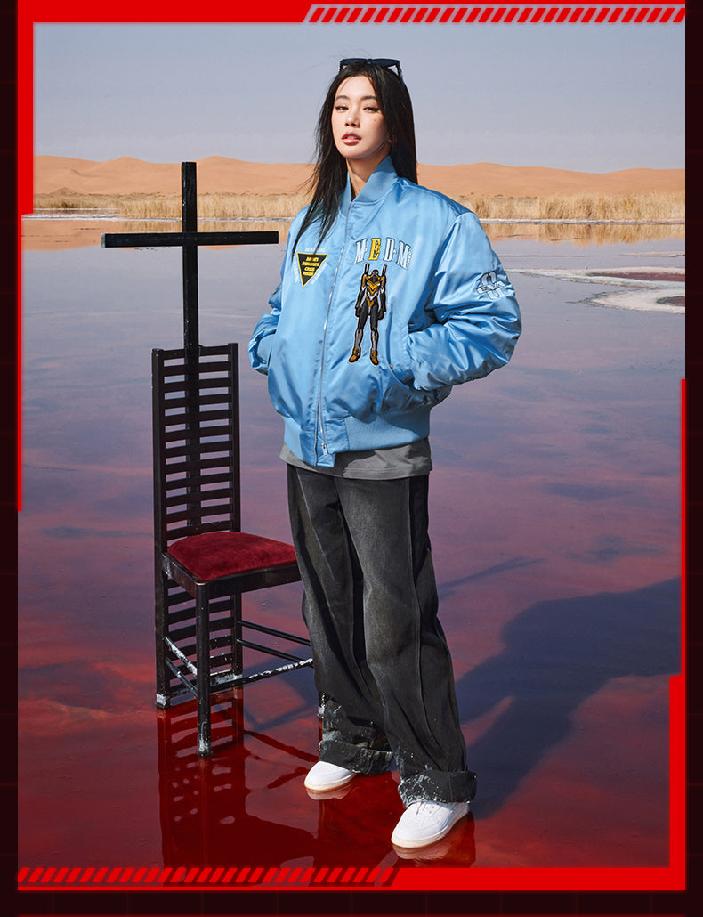 MEDM x EVA Unit-00, Unit-01, Unit-02 MA-1 Bomber Jacket | Face 3 Face