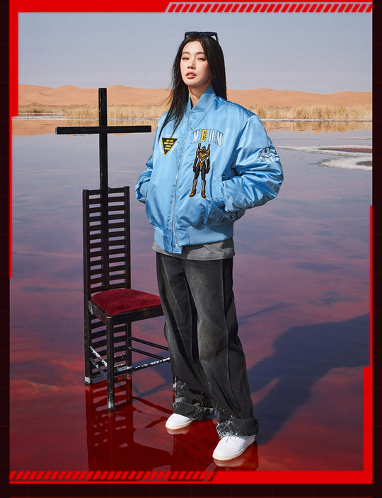 MEDM x EVA Unit-00, Unit-01, Unit-02 MA-1 Bomber Jacket | Face 3 Face