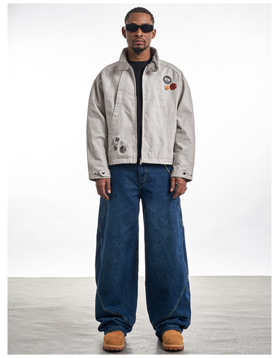 F3F Select Khaki Work Jacket | Face 3 Face