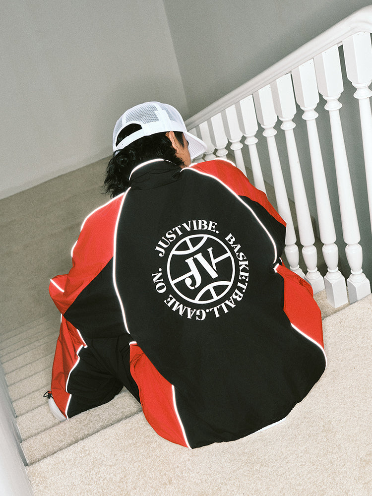 JUST VIBE Colorblock Track Jacket and Pants | Face 3 Face