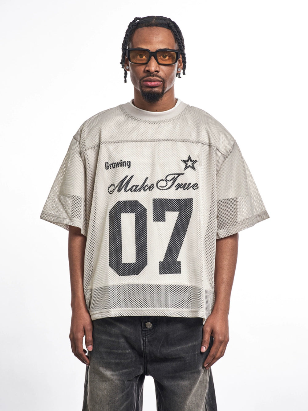 F3F Select Number 07 Print Mesh Jersey | Face 3 Face