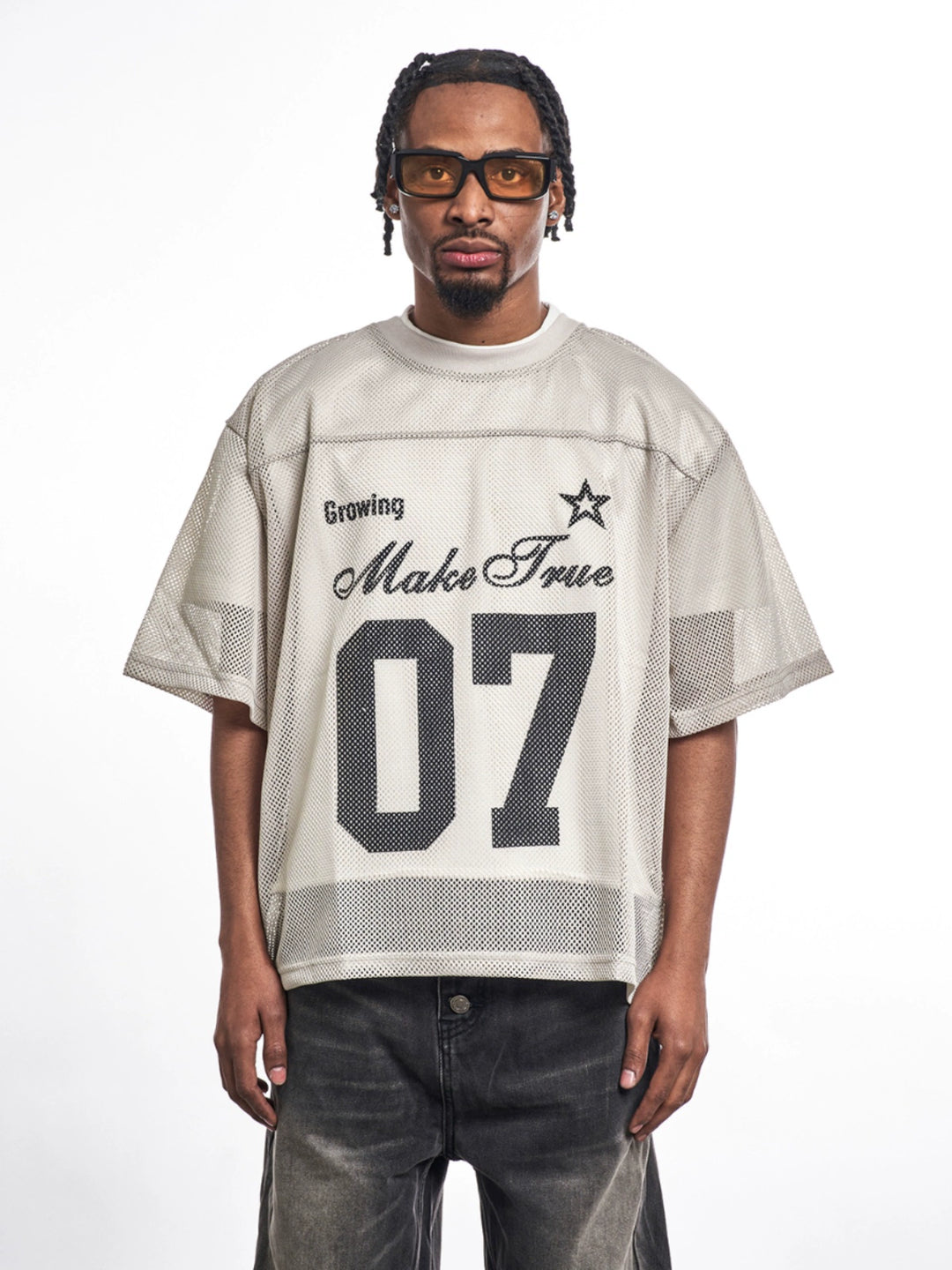 F3F Select Number 07 Print Mesh Jersey | Face 3 Face