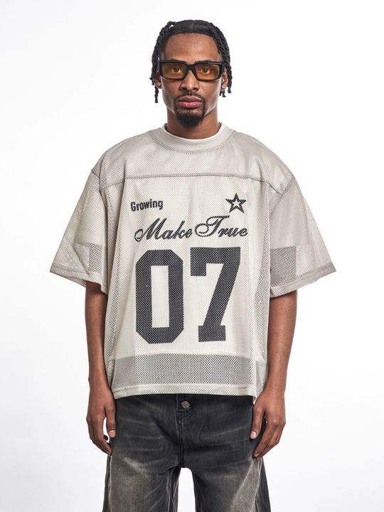 F3F Select Number 07 Print Mesh Jersey | Face 3 Face