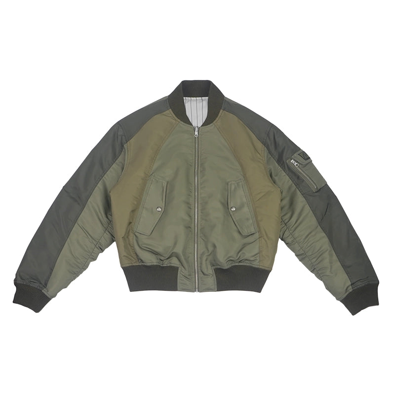 SOD Co. Reversible Colorblock MA-1 Bomber Jacket | Face 3 Face