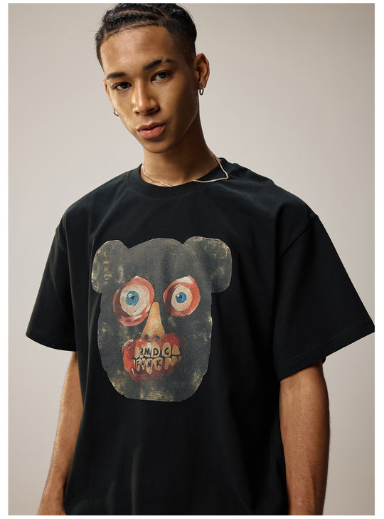 Remedy Bear Print Graphic Tee | Face 3 Face