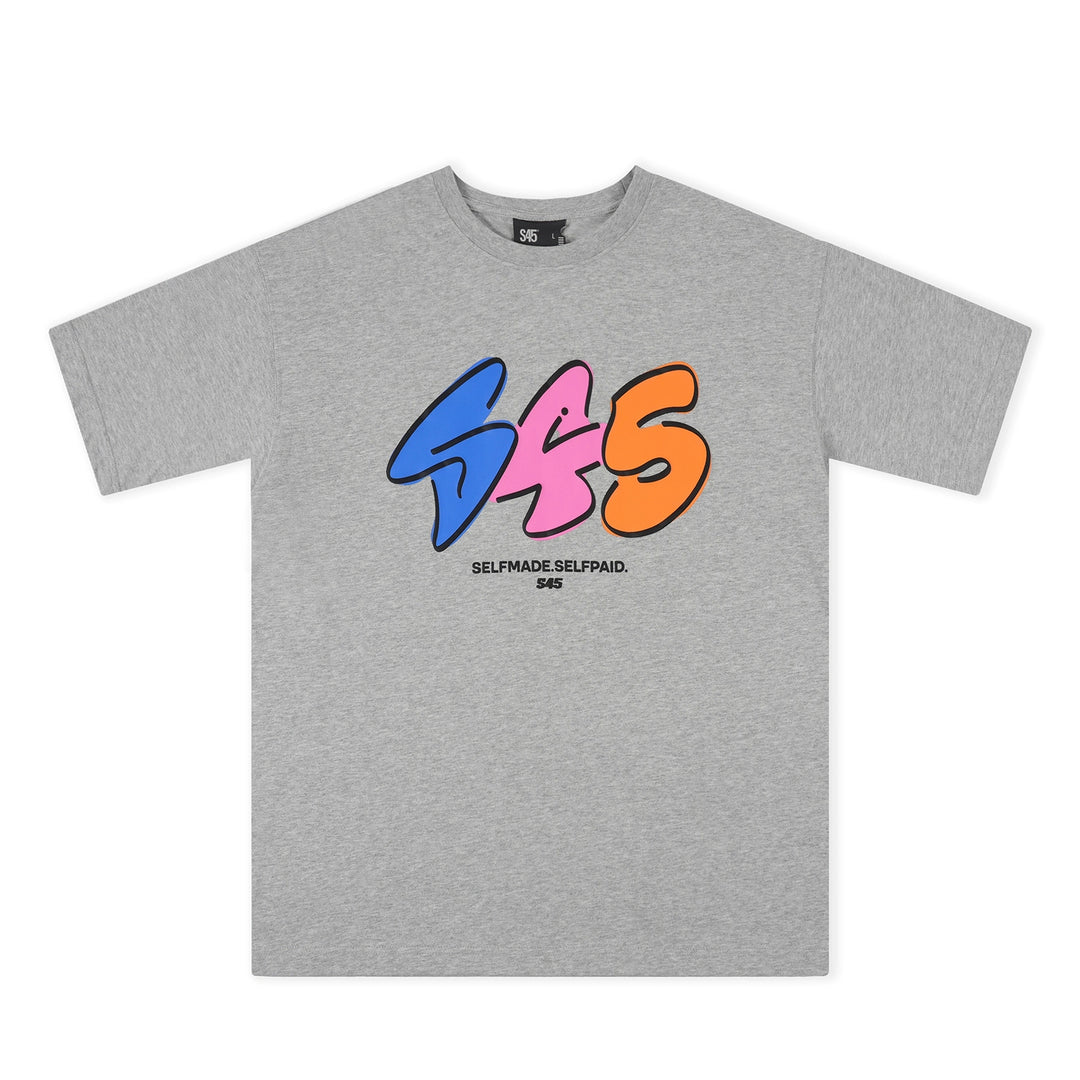 S45 Letter Graffiti Logo Tee | Face 3 Face