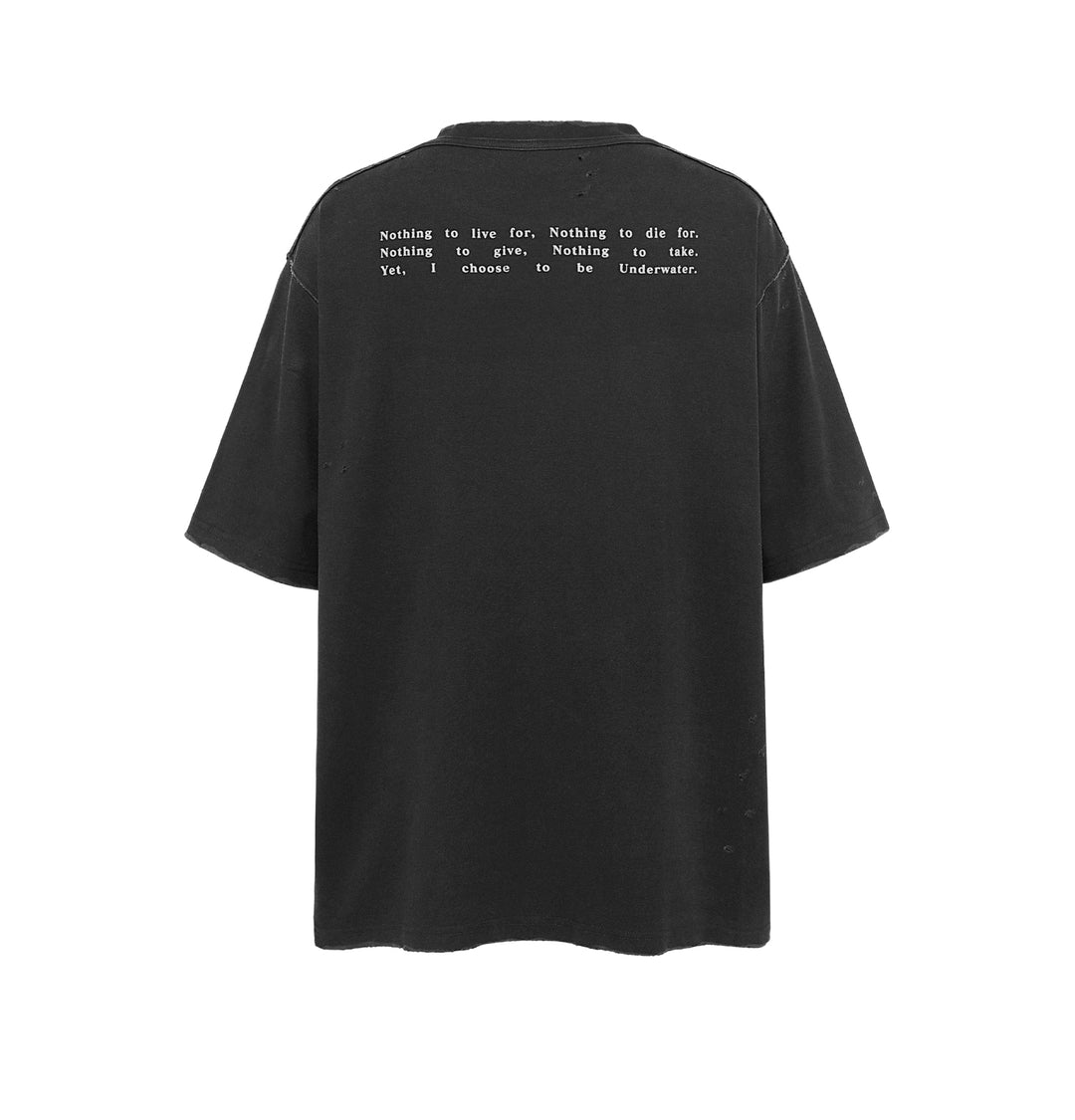 UNDERWATER Destruction Punk Print Tee