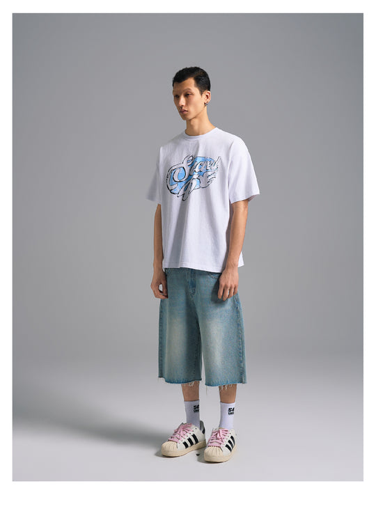 S45 Parrot Logo Printed Tee | Face 3 Face