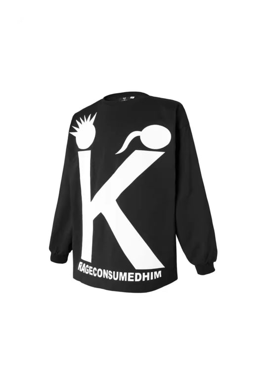 KARMANISTIC Big K Logo Long Sleeve Tee | Face 3 Face