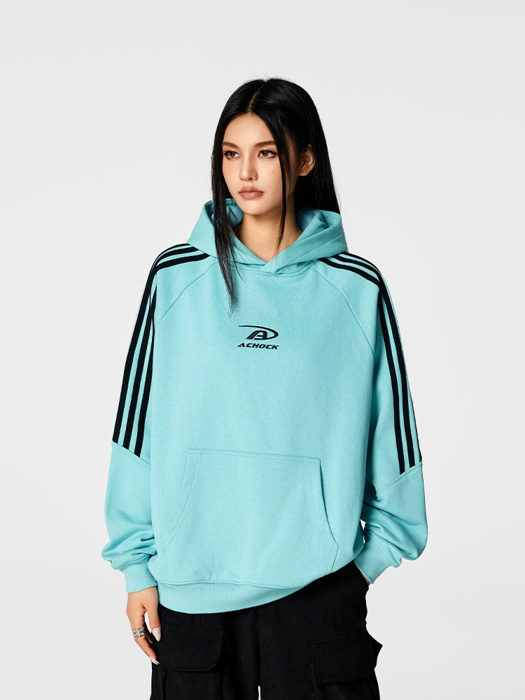 Achock Bar Striped Hoodie | Face 3 Face