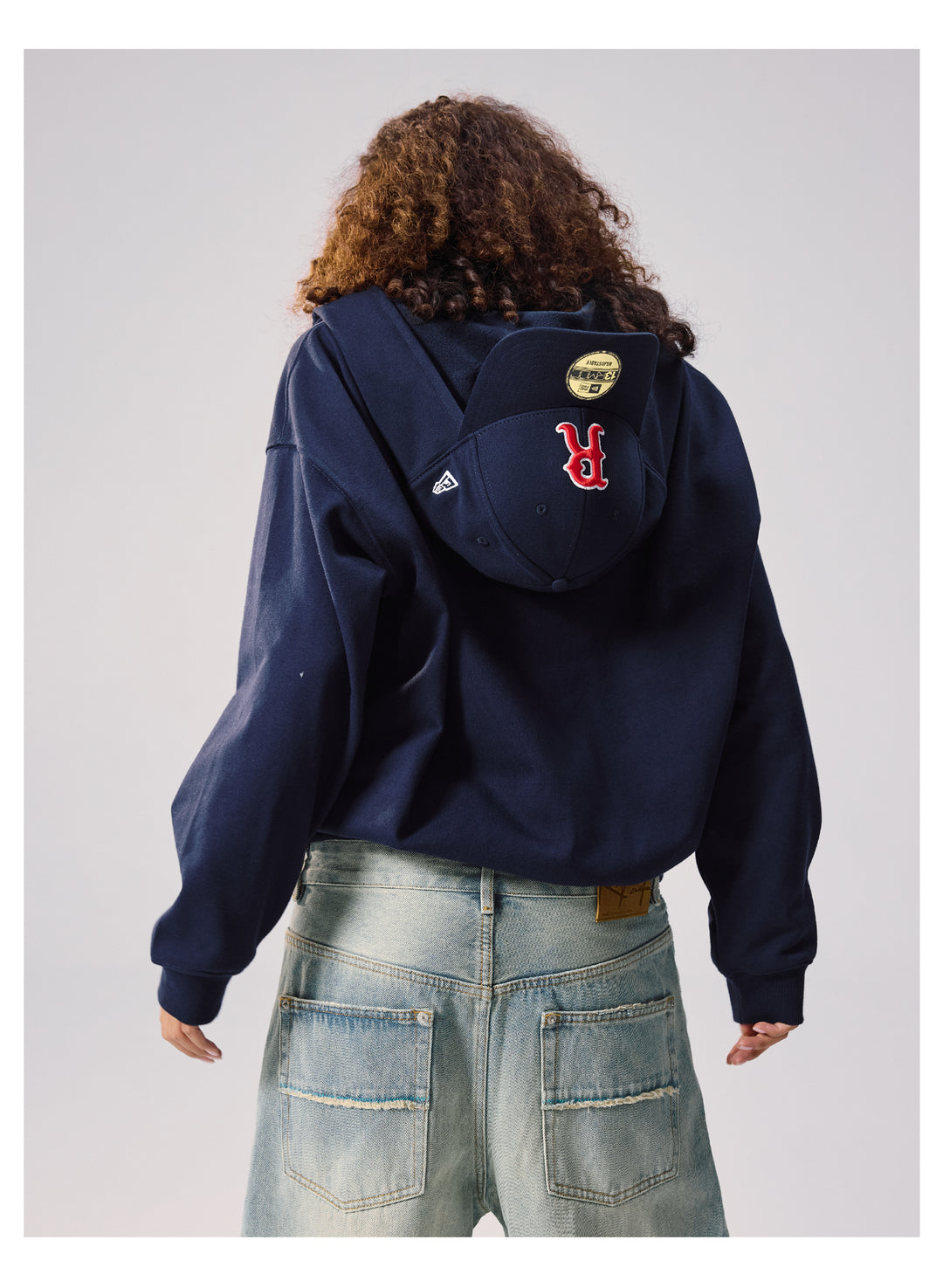 Remedy Baseball Cap Hood Zip Up Hoodie | Face 3 Face