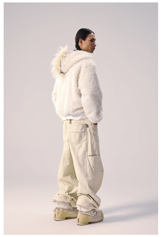 Remedy Faux Fur Mohawk Hooded Jacket | Face 3 Face