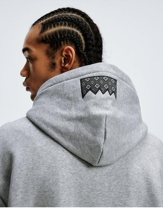 MEDM Ethnic Patchwork Hoodie | Face 3 Face