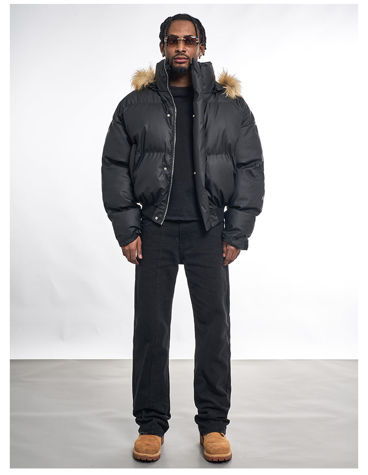 F3F Select One-Leg Center Stitch Black Jeans | Face 3 Face