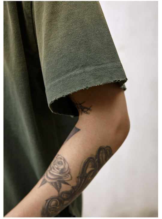 Remedy Dot Print Washed Tee | Face 3 Face