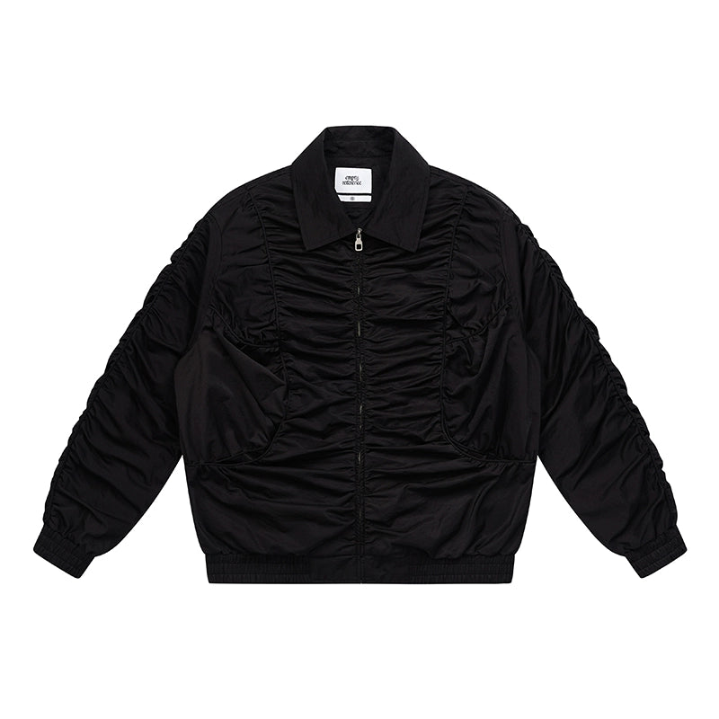 EMPTY REFERENCE Functional Pleated Jacket | Face 3 Face