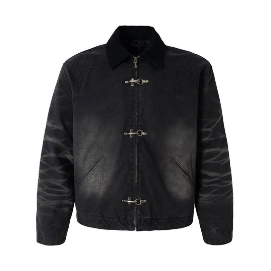 YADcrew Washed Detroit Work Jacket | Face 3 Face