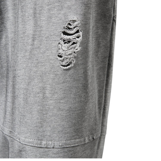 KARMANISTIC Distressed Flag Print Jogger Sweatpants | Face 3 Face