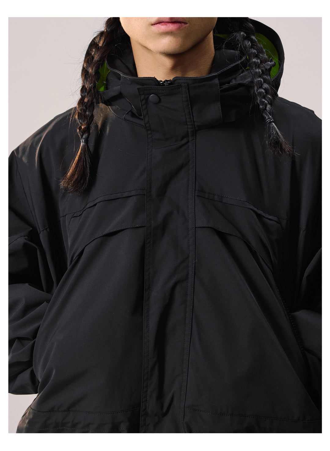 Remedy Backpack Design Hooded Windbreaker Jacket | Face 3 Face