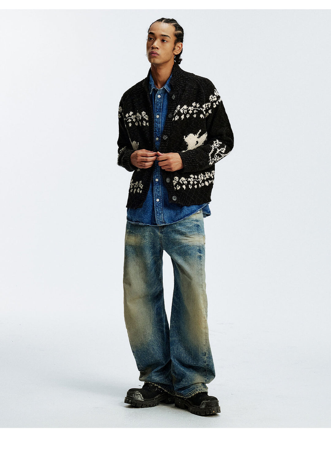 MEDM Angel Cowichan Knit Cardigan | Face 3 Face