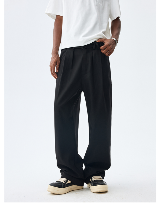 MEDM M-Shaped Belt Loop Suit Pants | Face 3 Face