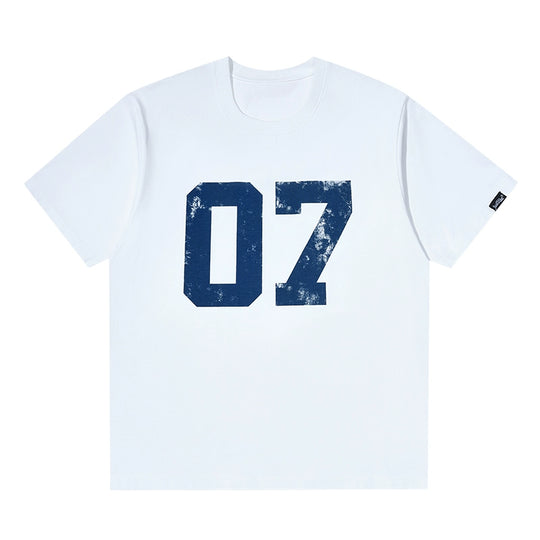 JUST VIBE Number 07 Vintage Print Tee | Face 3 Face