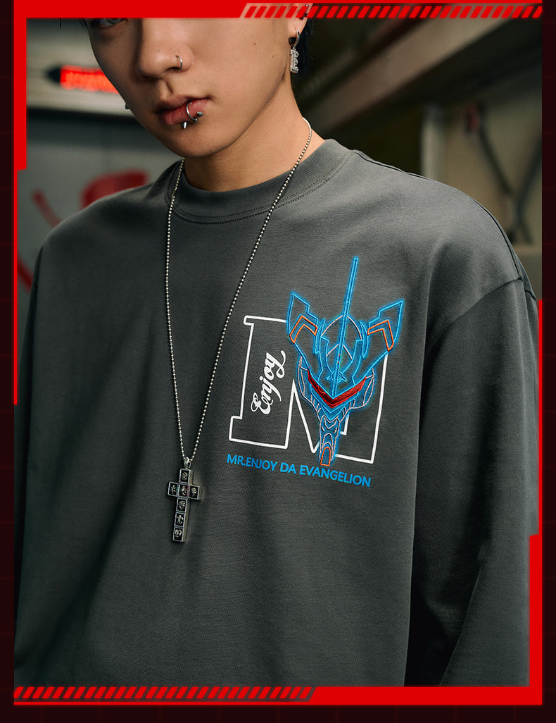 MEDM x EVA Basic Logo Long Sleeve Tee | Face 3 Face