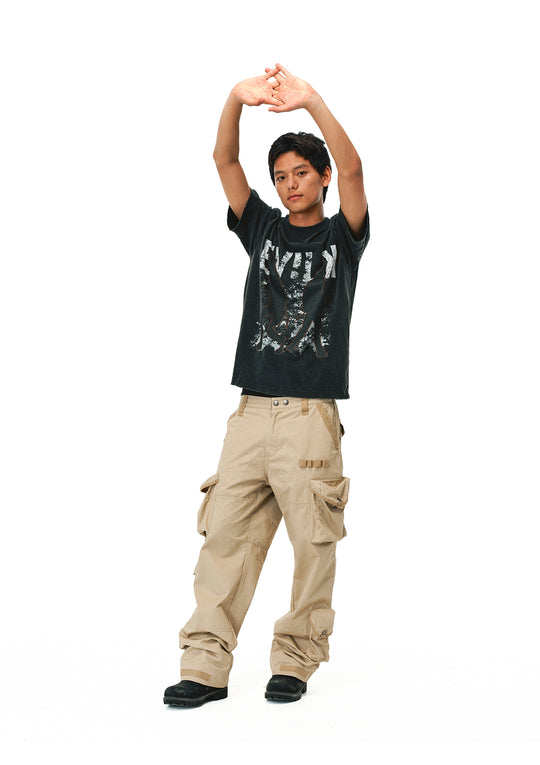 EVILKNIGHT(EK) 3D Multi Pocket Utility Cargo Pants | Face 3 Face