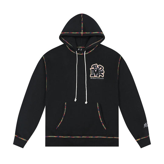 MEDM Rainbow Stitch Embroidery Hoodie