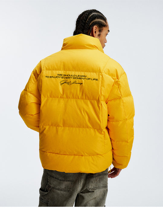 MEDM Honeycomb Pattern Down Jacket | Face 3 Face