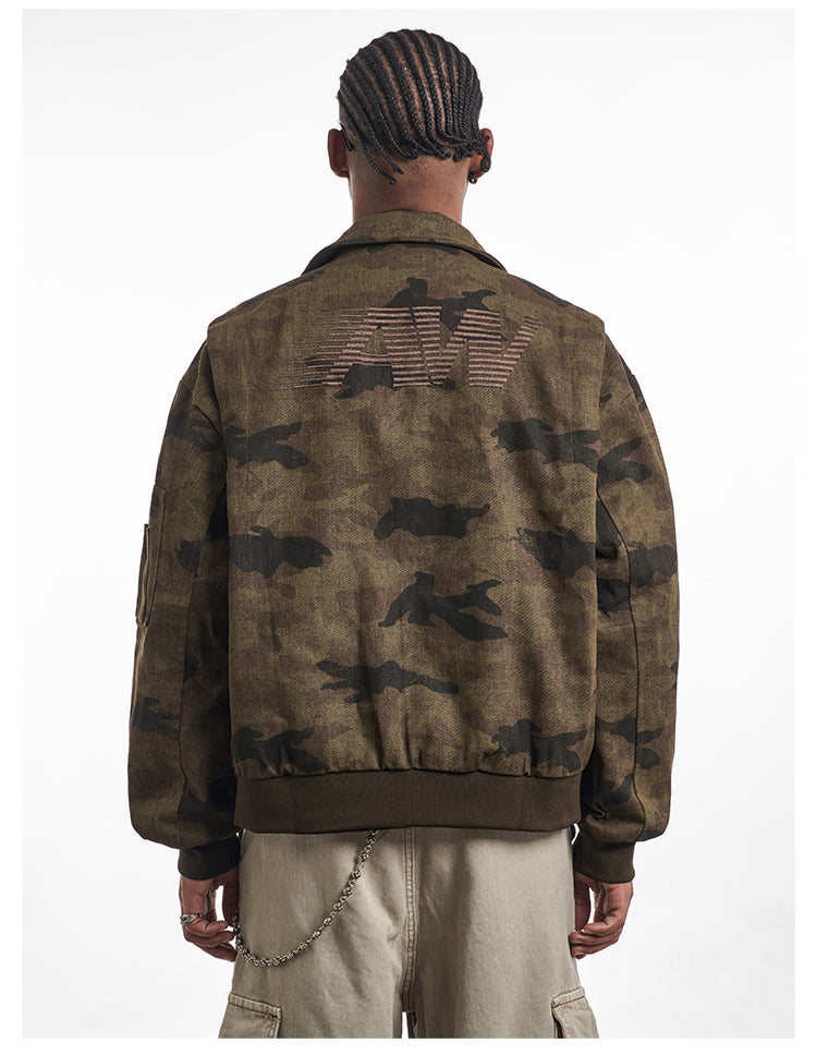 F3F Select Camouflage MA-1 Bomber Jacket | Face 3 Face