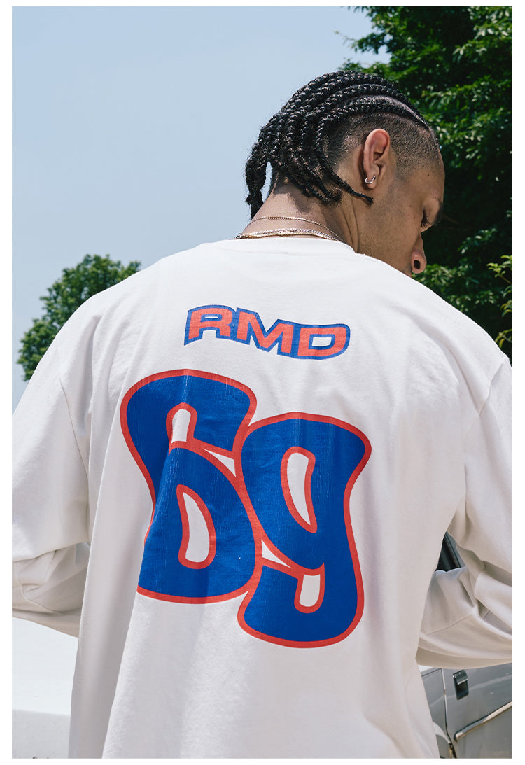 Remedy Crackle Print Long Sleeve Tee | Face 3 Face