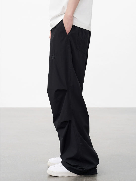 AFGK Nylon Pleated Work Pants | Face 3 Face