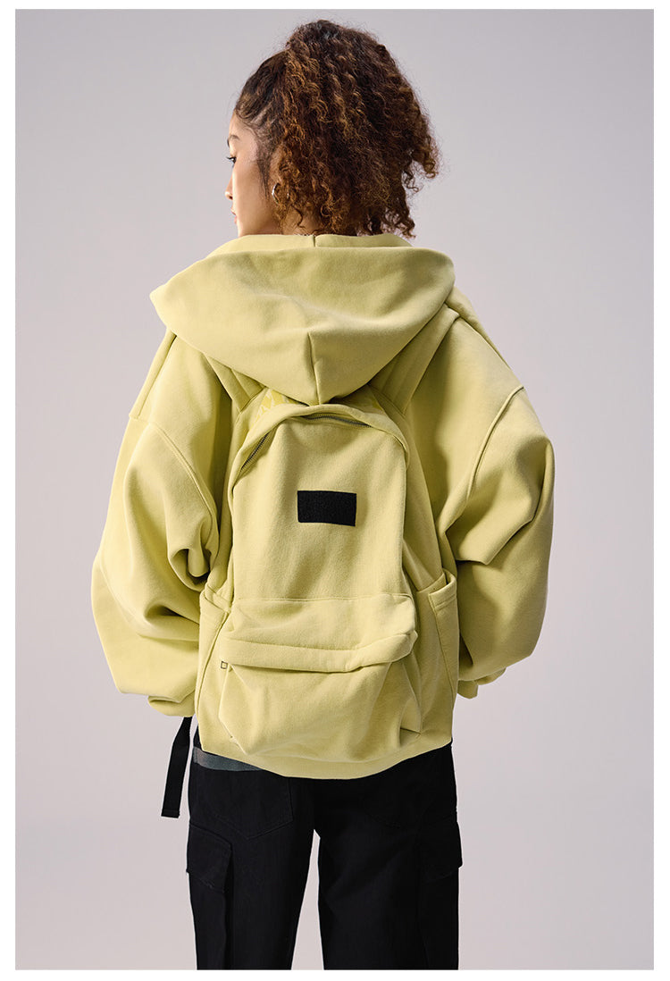 Remedy Backpack Design Zip Up Hoodie | Face 3 Face